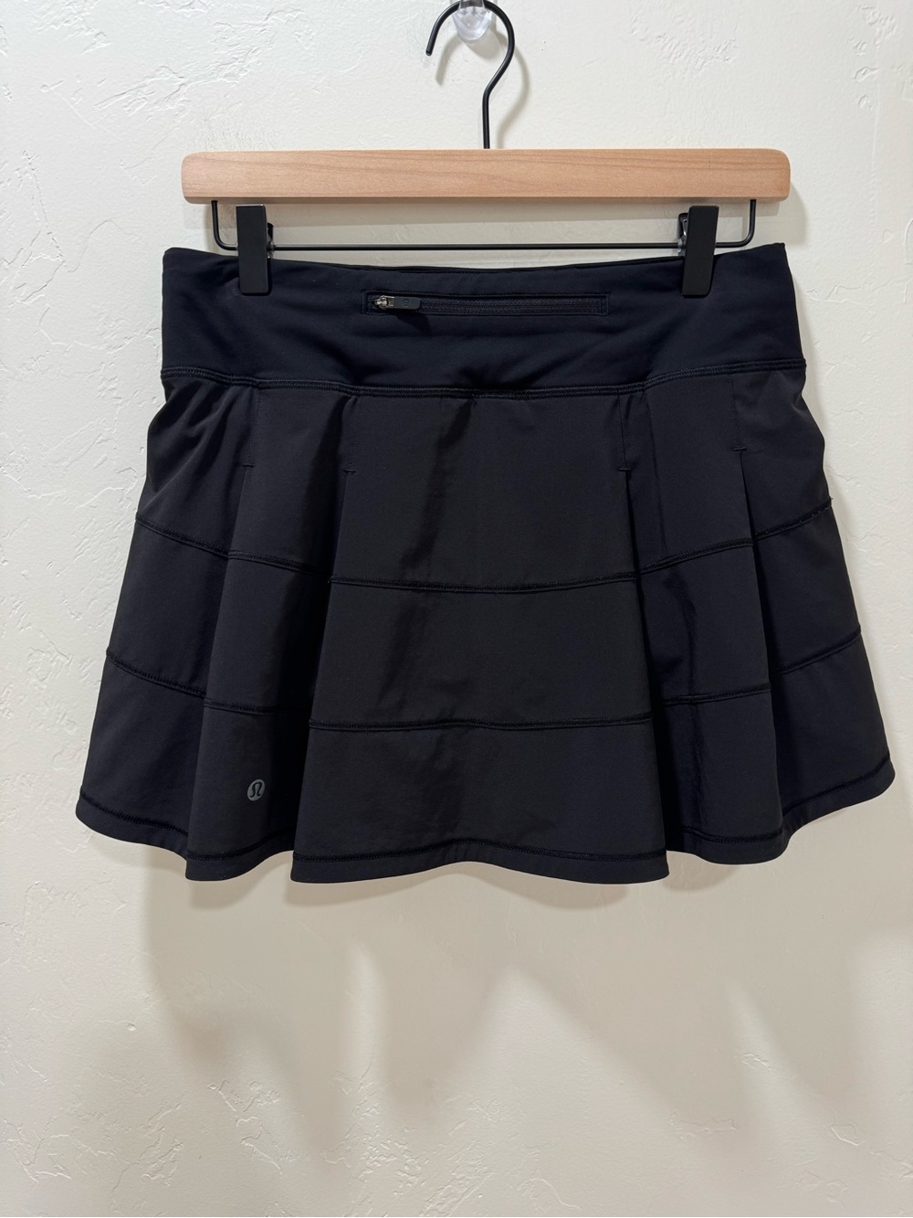 Lululemon Pace Rival Skirt (Tall) *4-way Stretch 15" Black Women's 6 - Picture 8 of 16